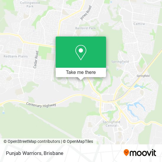 Punjab Warriors map