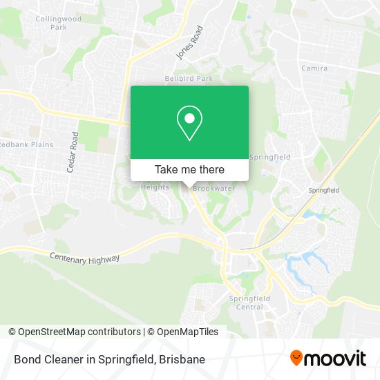 Bond Cleaner in Springfield map