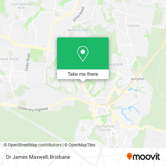 Dr James Maxwell map