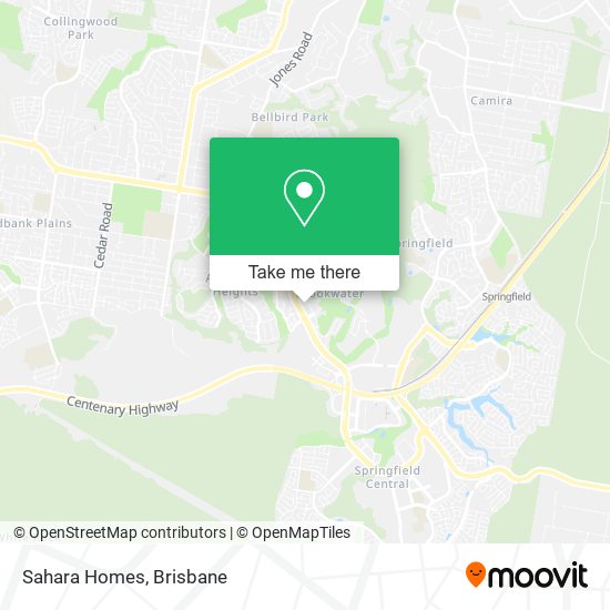 Sahara Homes map