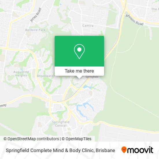 Springfield Complete Mind & Body Clinic map