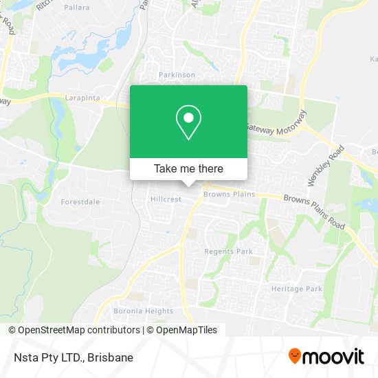 Nsta Pty LTD. map