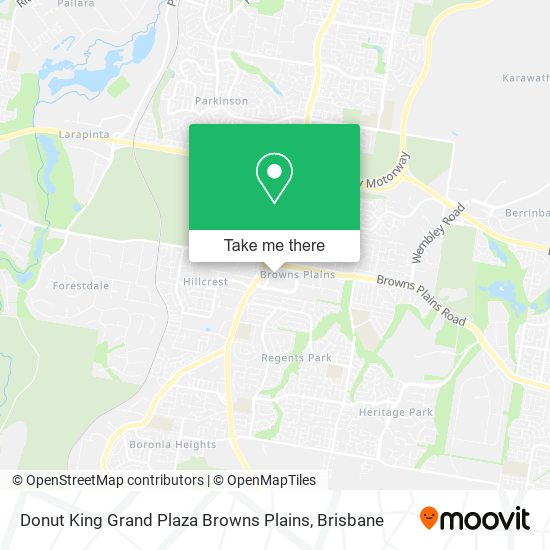 Donut King Grand Plaza Browns Plains map