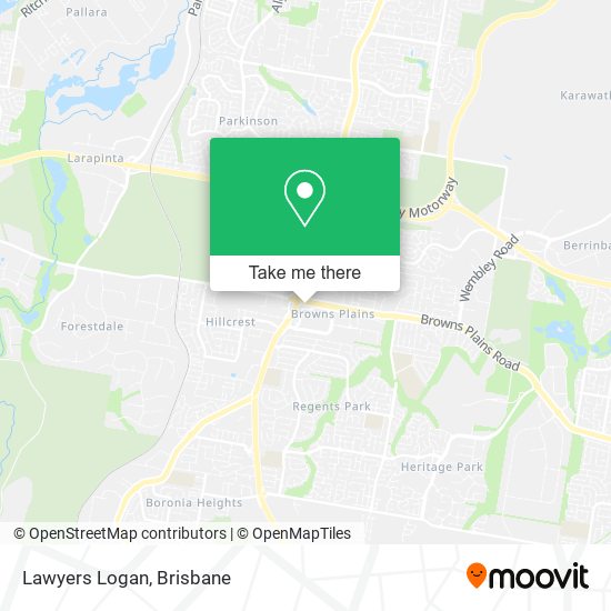 Lawyers Logan map