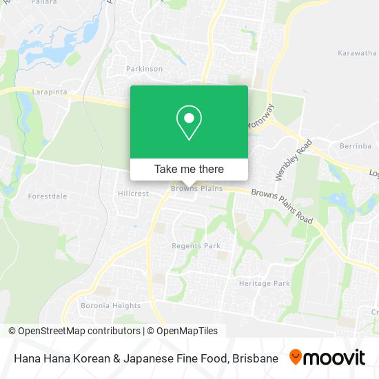 Hana Hana Korean & Japanese Fine Food map
