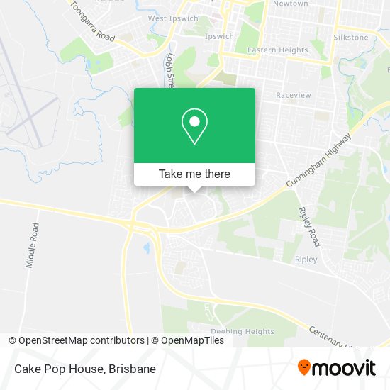 Cake Pop House map