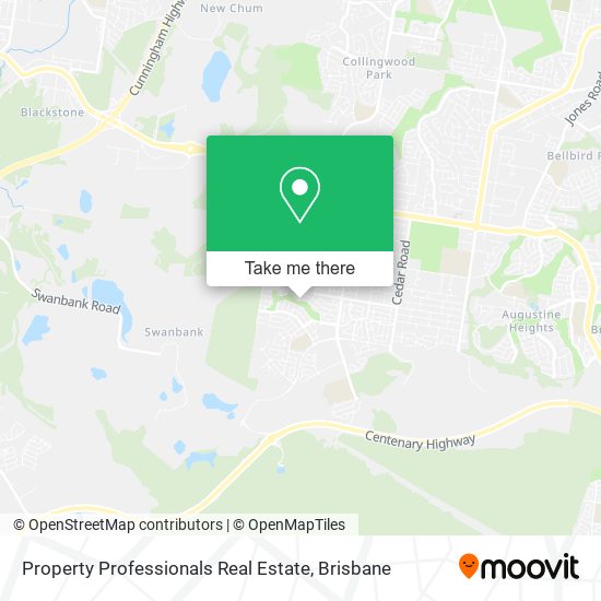 Property Professionals Real Estate map