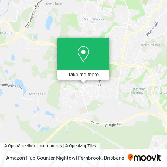 Amazon Hub Counter Nightowl Fernbrook map