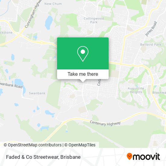 Faded & Co Streetwear map