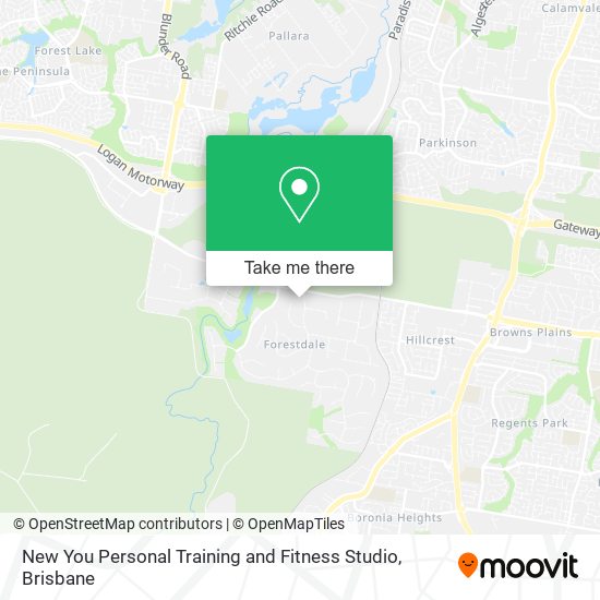 New You Personal Training and Fitness Studio map