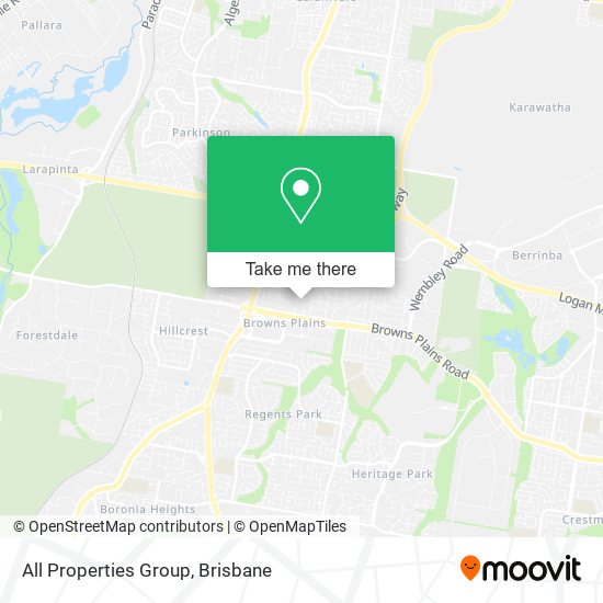 All Properties Group map
