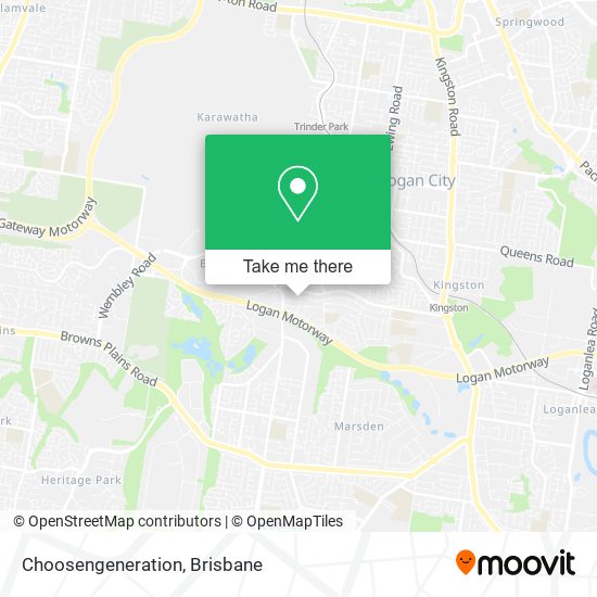 Choosengeneration map