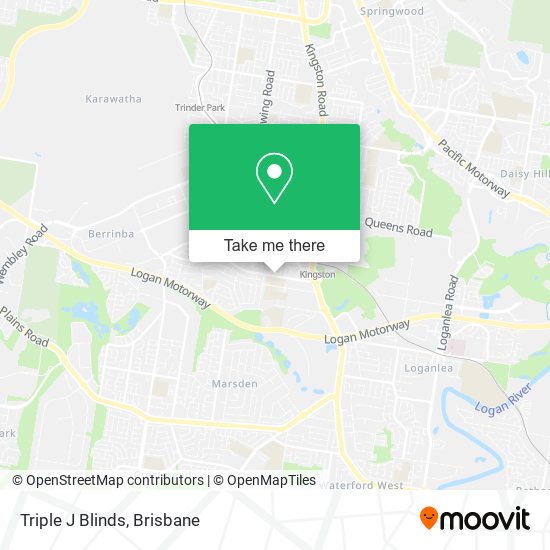 Triple J Blinds map