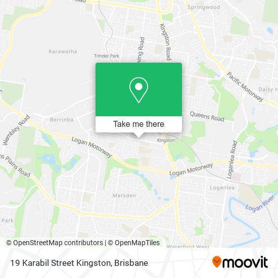 19 Karabil Street Kingston map