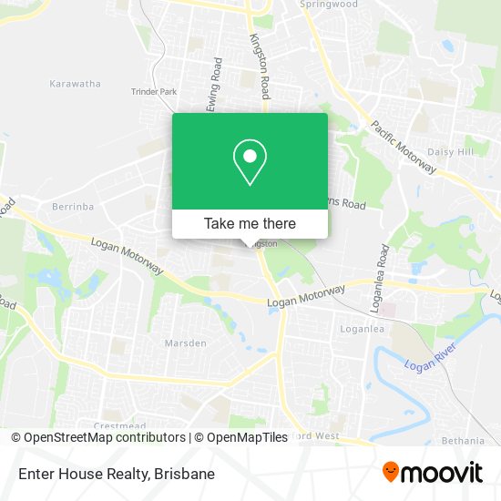 Enter House Realty map