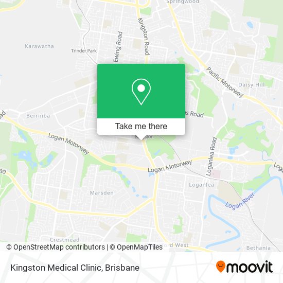 Kingston Medical Clinic map