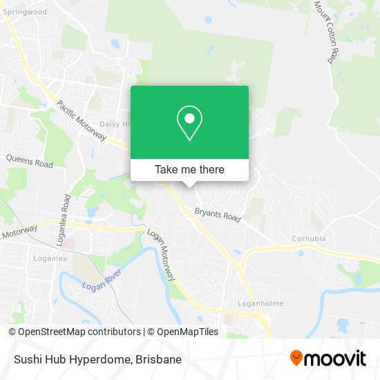 Sushi Hub Hyperdome map