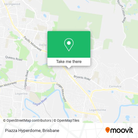 Piazza Hyperdome map