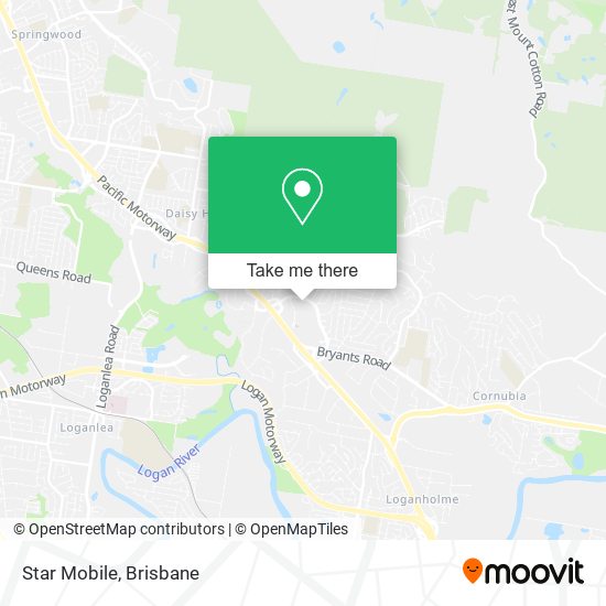 Star Mobile map