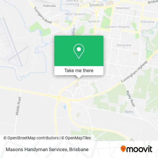 Masons Handyman Services map