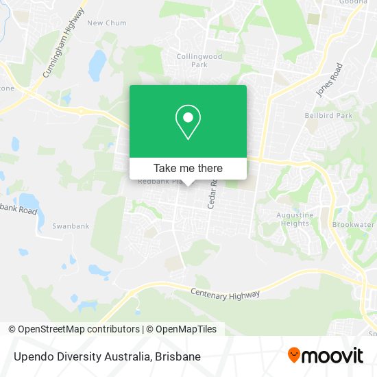 Upendo Diversity Australia map
