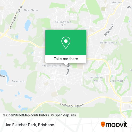 Jan Fletcher Park map