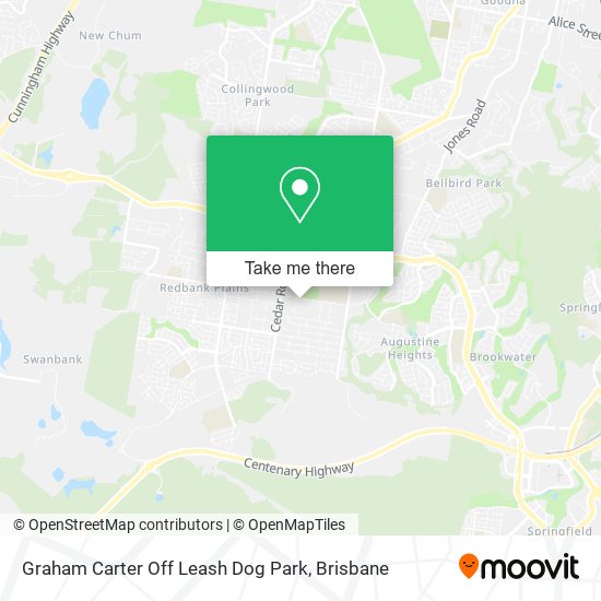 Graham Carter Off Leash Dog Park map