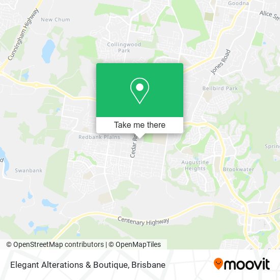 Elegant Alterations & Boutique map