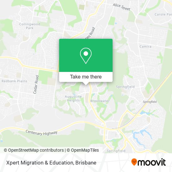 Xpert Migration & Education map
