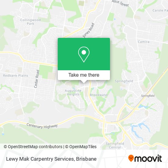 Lewy Mak Carpentry Services map