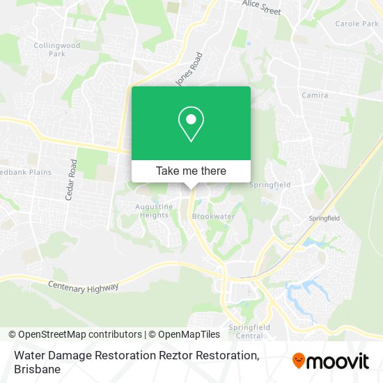 Water Damage Restoration Reztor Restoration map