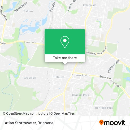 Atlan Stormwater map