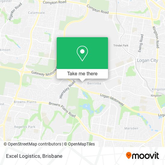 Excel Logistics map