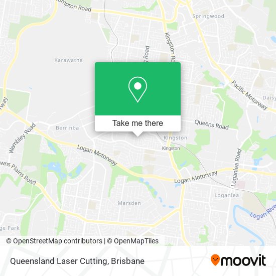 Queensland Laser Cutting map