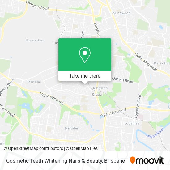 Cosmetic Teeth Whitening Nails & Beauty map