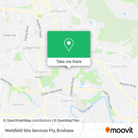 Weldfield Site Services Pty map