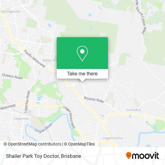Shailer Park Toy Doctor map