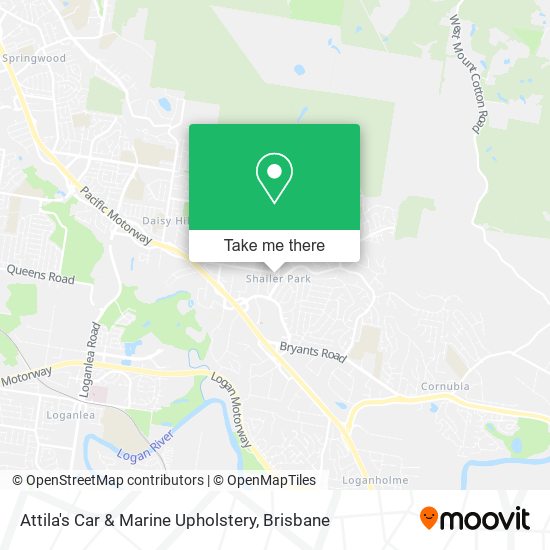 Attila's Car & Marine Upholstery map