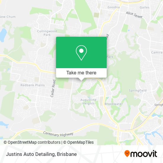 Justins Auto Detailing map