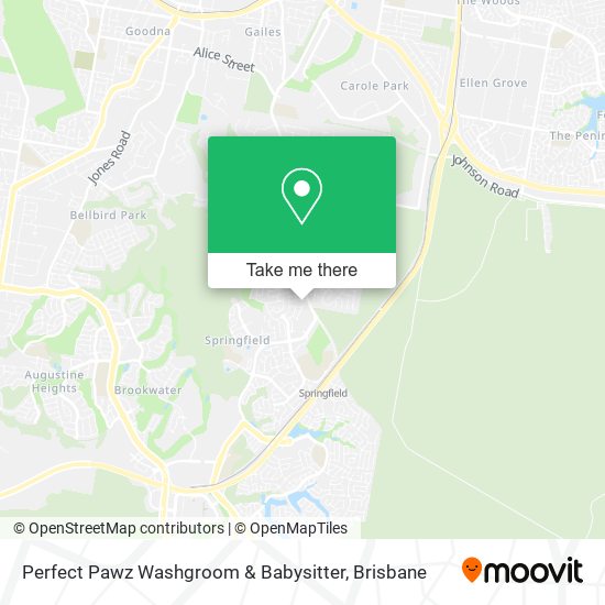 Perfect Pawz Washgroom & Babysitter map