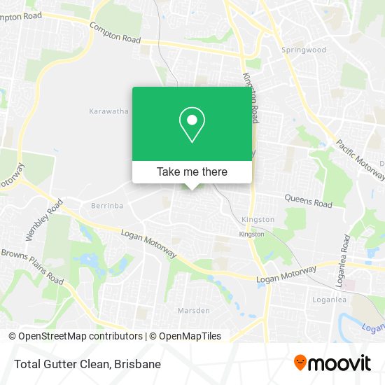 Total Gutter Clean map