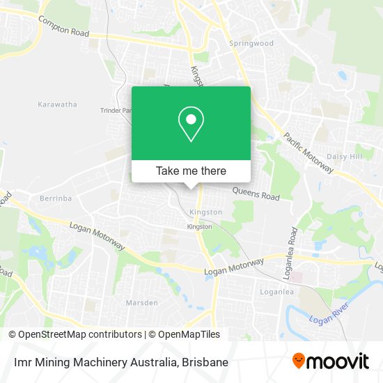 Imr Mining Machinery Australia map