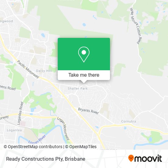 Ready Constructions Pty map