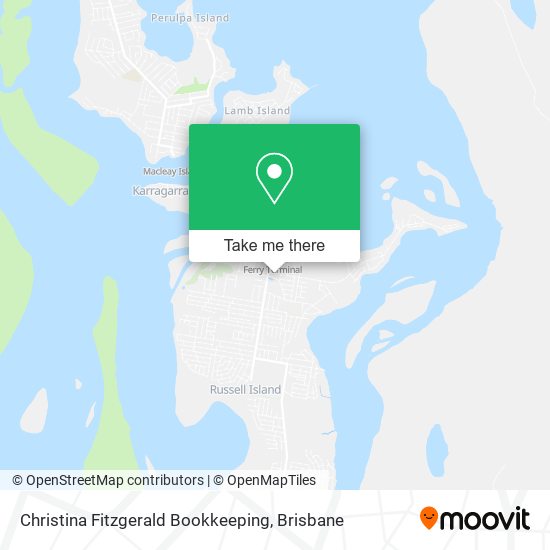 Christina Fitzgerald Bookkeeping map