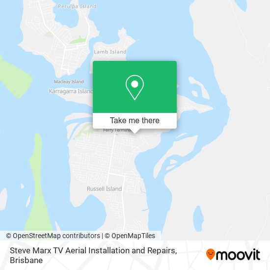 Steve Marx TV Aerial Installation and Repairs map