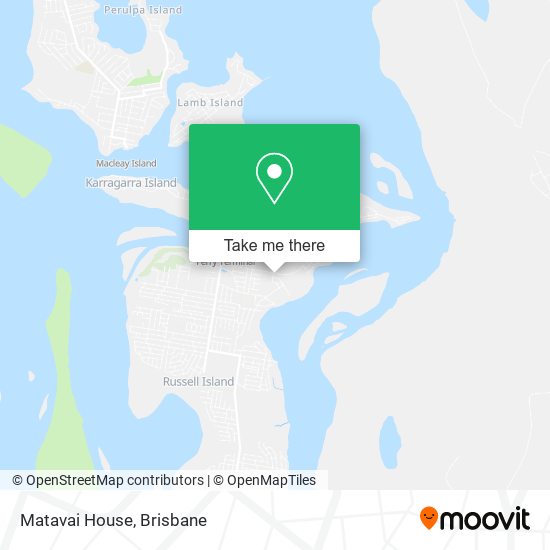 Matavai House map