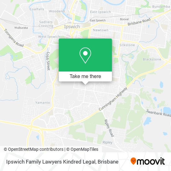 Ipswich Family Lawyers Kindred Legal map