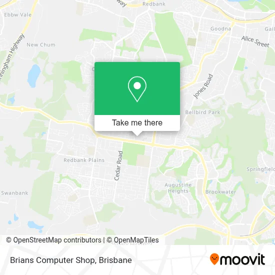 Brians Computer Shop map
