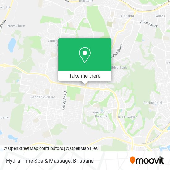 Hydra Time Spa & Massage map