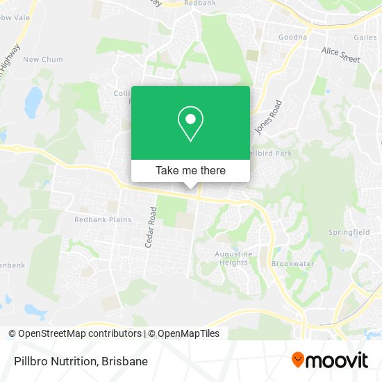 Pillbro Nutrition map